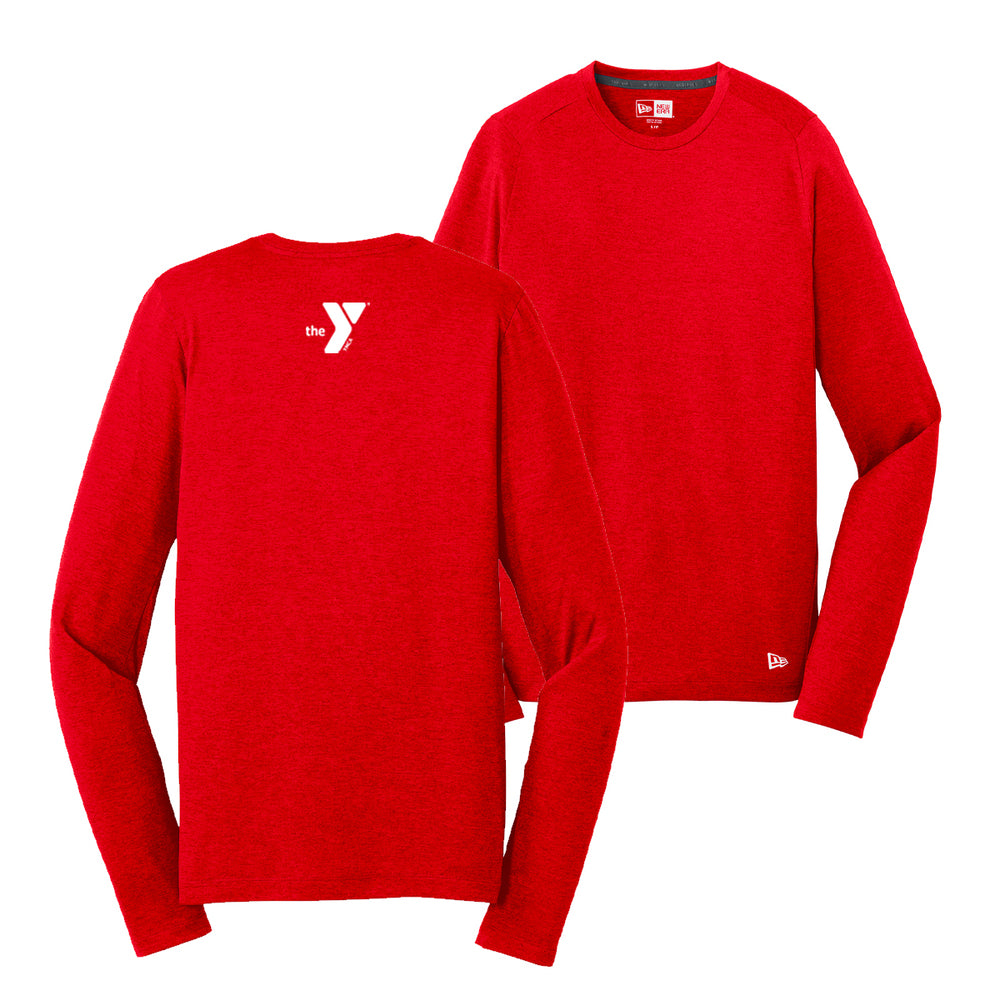 New Era® Series Performance Long Sleeve Crew Tee