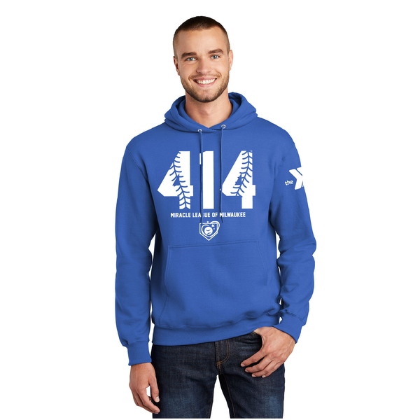 Miracle league 414 Adult Hooded Sweatshirt