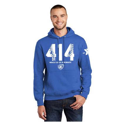 Miracle league 414 Adult Hooded Sweatshirt