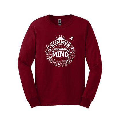 Gildan - Ultra Cotton 100% US Cotton Long Sleeve T-Shirt - Design 3