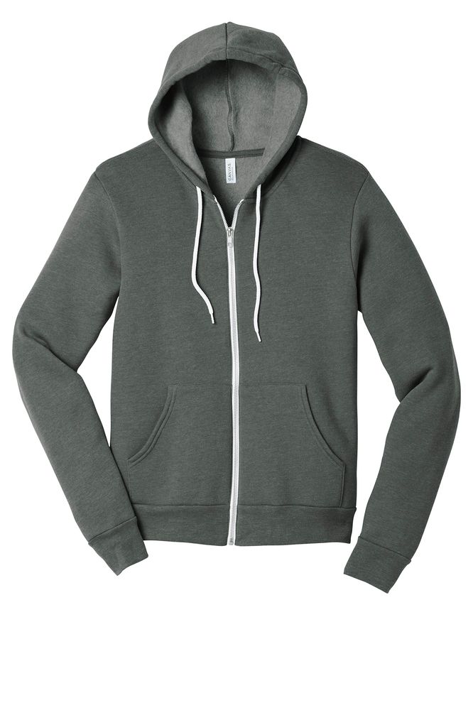 BELLA+CANVAS ® Unisex Sponge Fleece Full-Zip Hoodie