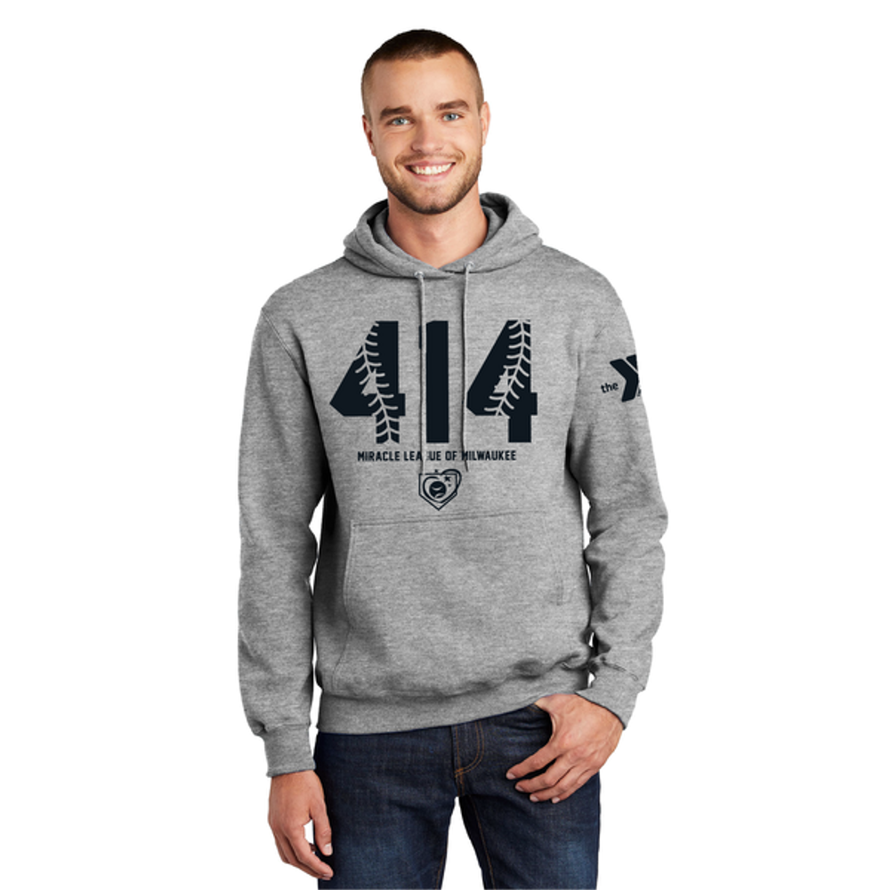 Miracle league 414 Adult Hooded Sweatshirt