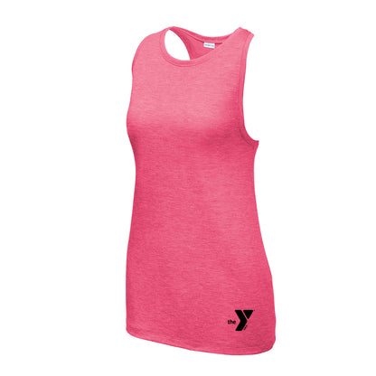 Ladies Sport-Tek PosiCharge Tri-Blend Wicking Tank