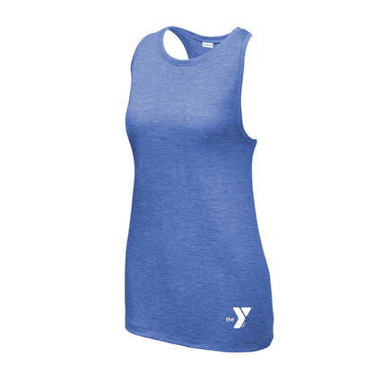 Ladies Sport-Tek PosiCharge Tri-Blend Wicking Tank