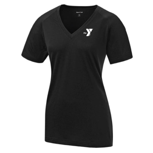 Sport-Tek® Ladies Ultimate Performance V-Neck