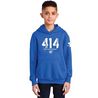 Miracle League 414 Youth Hooded Sweatshirt